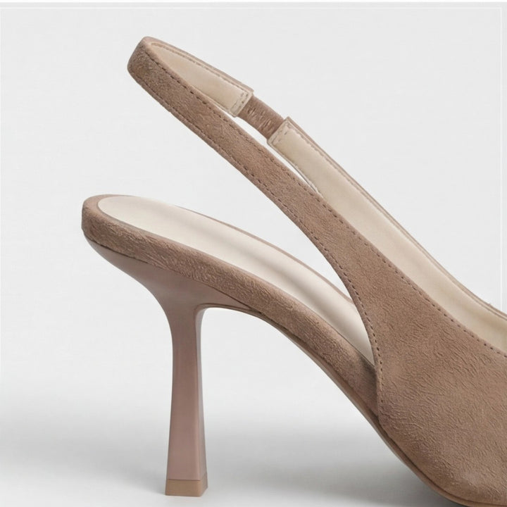 Aurelia — Czółenka Damskie Slingback ze Szpilką, Moda Lodz