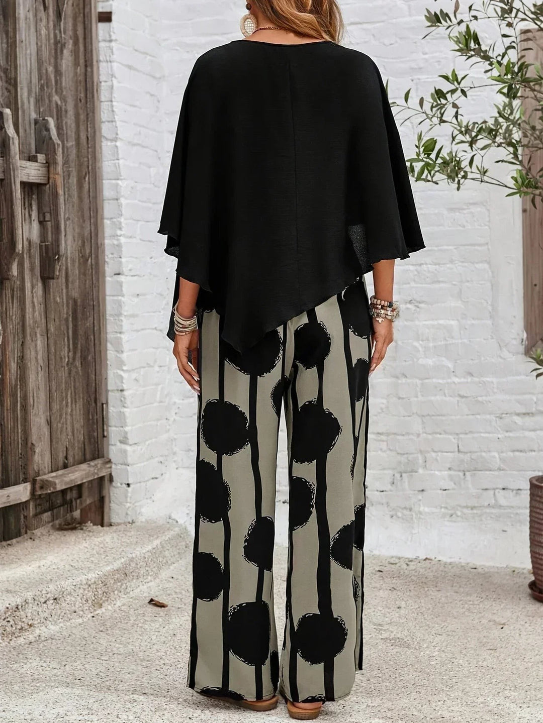 Malina — Komplet Damski Oversize z Szerokimi Spodniami, Moda Lodz