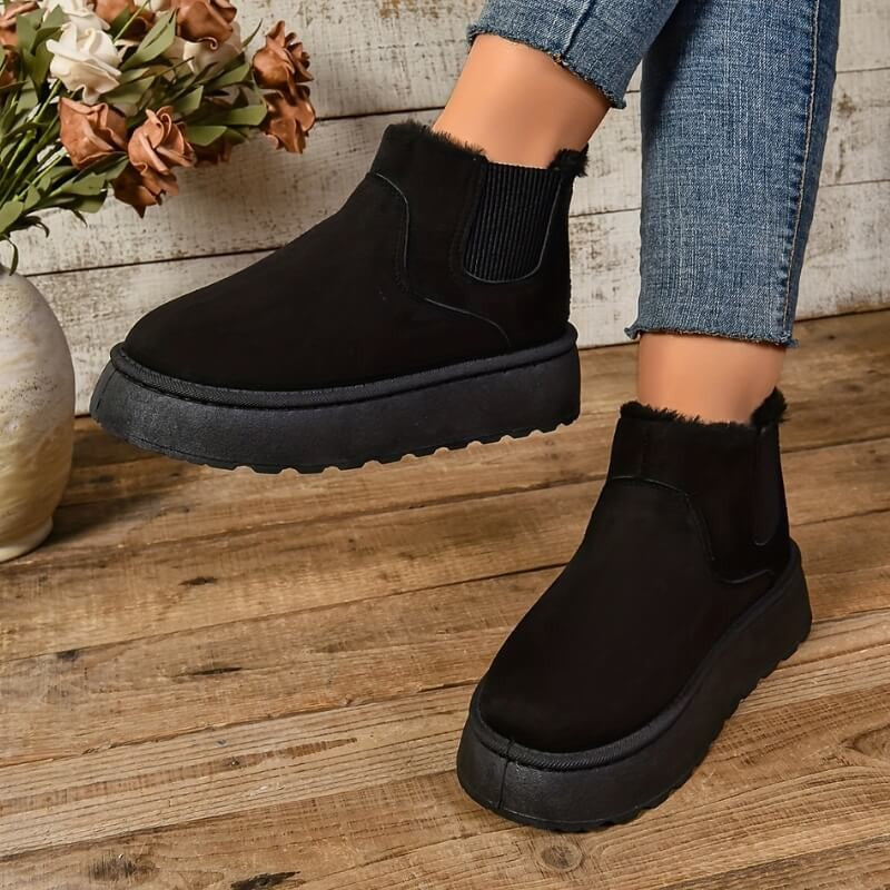 Wilhelmina — Wilhelmina | Wygodne buty zimowe damskie z ociepleniem na platformie, Moda Lodz
