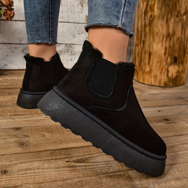 Wilhelmina — Wilhelmina | Wygodne buty zimowe damskie z ociepleniem na platformie, Moda Lodz