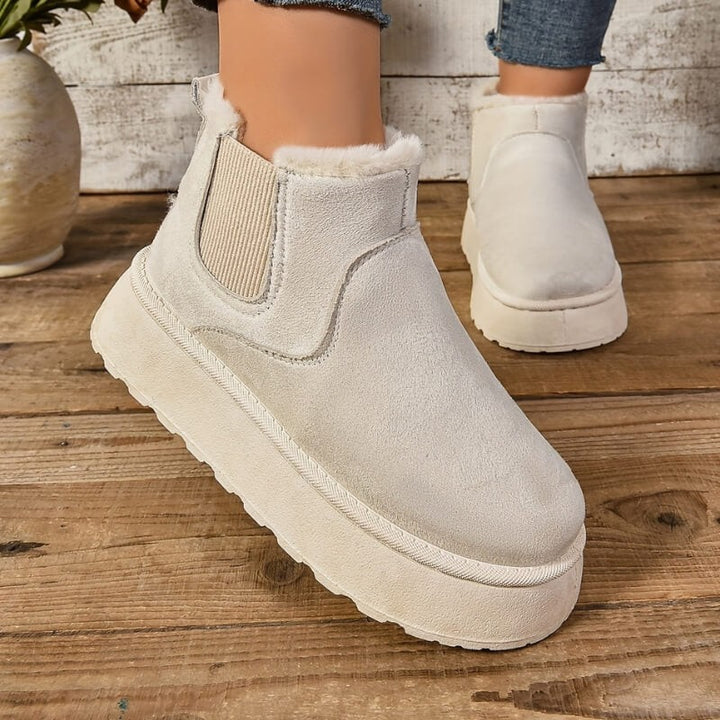 Wilhelmina — Wilhelmina | Wygodne buty zimowe damskie z ociepleniem na platformie, Moda Lodz