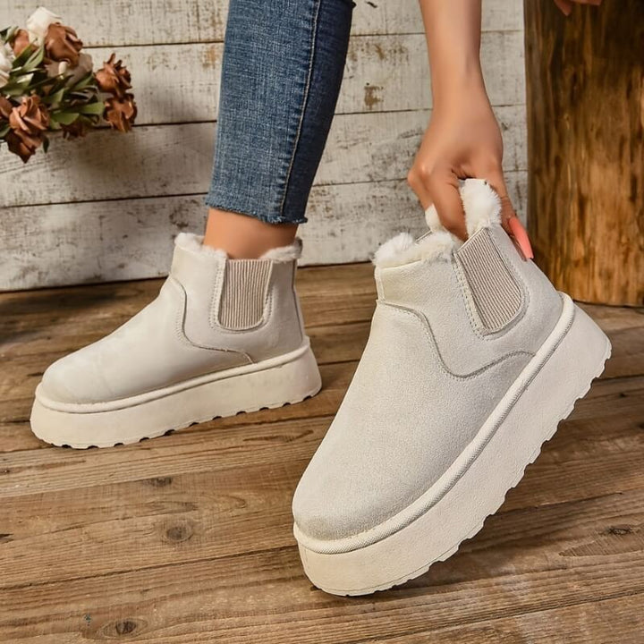 Wilhelmina — Wilhelmina | Wygodne buty zimowe damskie z ociepleniem na platformie, Moda Lodz