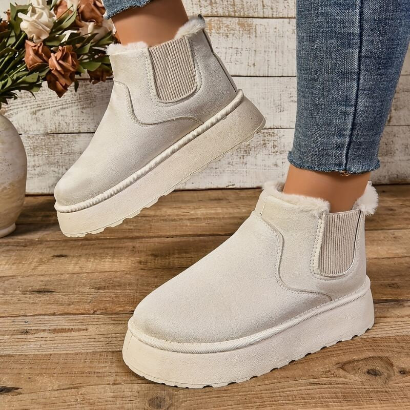 Wilhelmina — Wilhelmina | Wygodne buty zimowe damskie z ociepleniem na platformie, Moda Lodz
