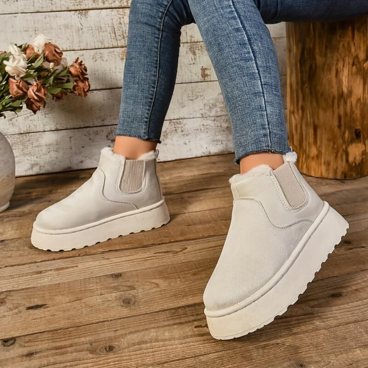 Wilhelmina — Wilhelmina | Wygodne buty zimowe damskie z ociepleniem na platformie, Moda Lodz